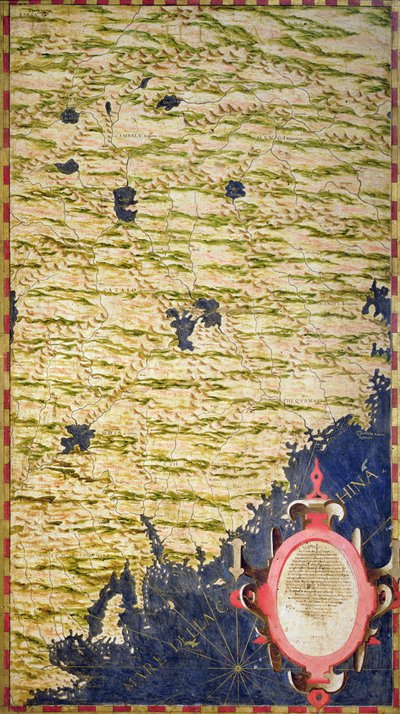 Map of China by Stefano Bonsignori